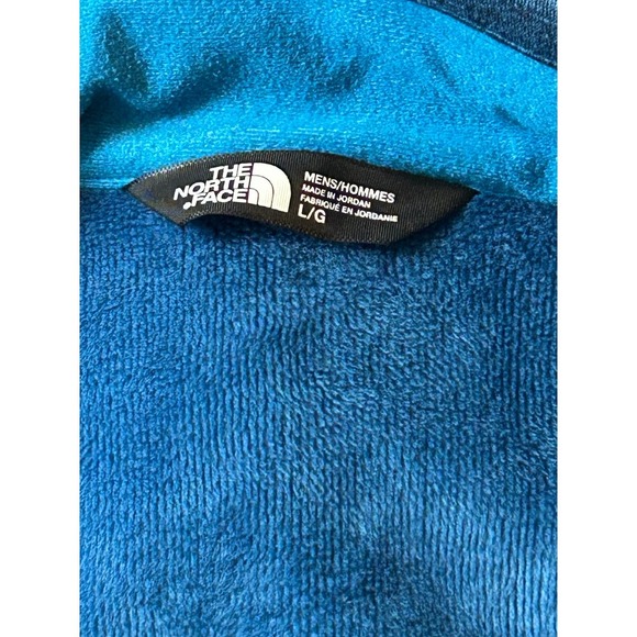 The North Face men's large vest blue fleece - Picture 4 of 4